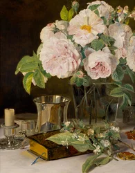 Roses in a Glass