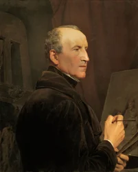 Self-Portrait at the Easel