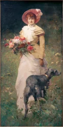 Woman with Dog