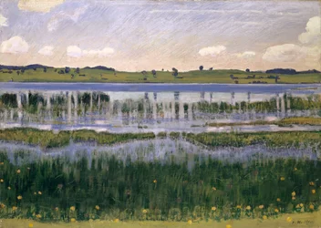 Lake Burgäschi near Langenthal, ca. 1901