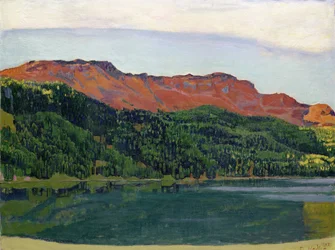 Lake Silvaplana with Piz Corvatsch