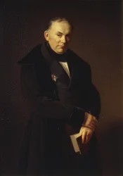 Portrait of Vasily Zhukovsky, 1844