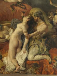 Death of Sardanapale (detail)