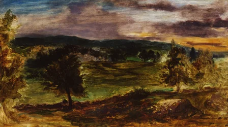 Landscape at Champrosay, c.1849