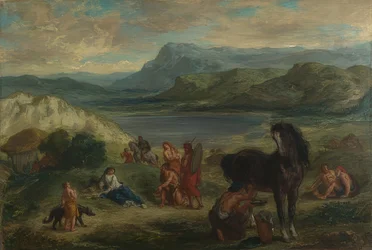 Ovid Among the Scythians. 1859