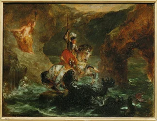Saint George Fighting the Dragon