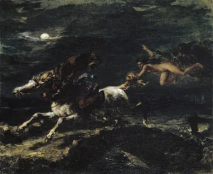 Tam O’Shanter Pursued by the Witches, 1849