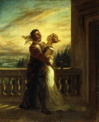 The Farewell of Romeo and Juliet