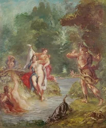 The Four Seasons, Summer: Diana and Actaeon, 1862