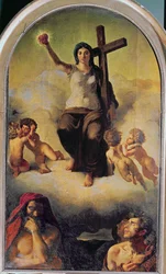 The Virgin of the Sacred Heart, 1821