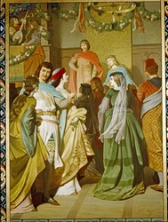 Court Life at the Castle of the Holy Grail