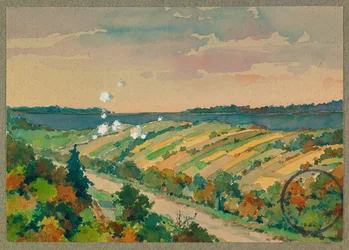Bombardment of the French Trenches at Vailly