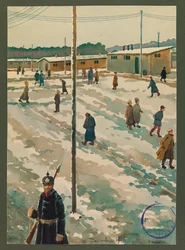 View of the Prison Camp at Gustrow