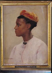Young black woman