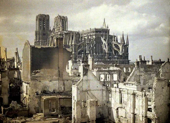 The Cathedral Notre-Dame de Reims, Marne, France