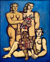 Composition with Three Sisters