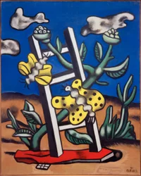 Butterflies on a Ladder