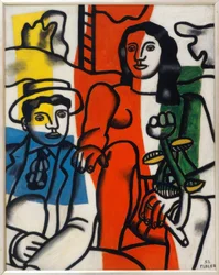 Two Lovers in the Landscape