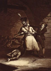 Jose de la Hera Revolts Against One of the Soldiers of the Napoleonic Army