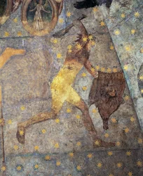 Dome of the Zodiac, Detail of Hercules