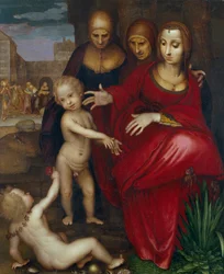Saint Anne, the Virgin, Saint Elizabeth, Saint John and the Christ Child
