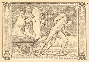 Vorm Karren der Gewoehnlichkeit, Plate 3, from the portfolio 