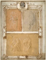 Studies of Draped Figures