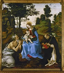 Madonna and Saints Jerome and Francis of Assisi