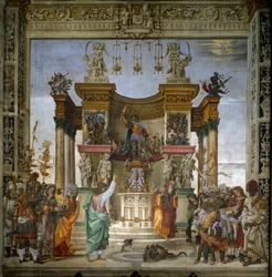 Saint Philip Exorcises the Dragon from the Temple of Hierapolis