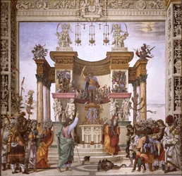 St. Philip Exorcizing the Demon from the Temple of Mars, South Wall of Strozzi Chapel