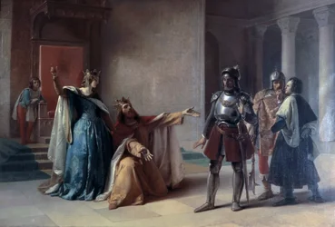 Emperor Frederick Barbarossa and Duke Henry the Lion in Chiavenna