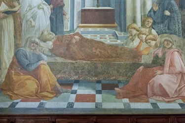 The Funeral of St. Stephen (detail)