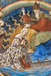 Virgin Mary and God (detail)