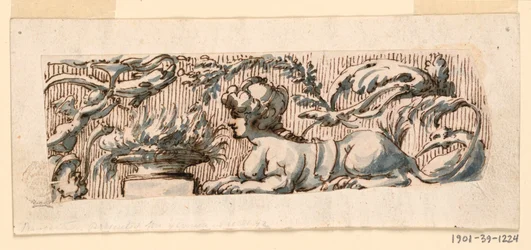 Design for a Grotesque Frieze