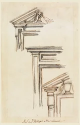 Three Window or Door Cases, ca. 1770