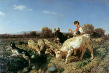 At watering hole
