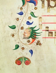 Zoomorphic Foliate Border (detail)