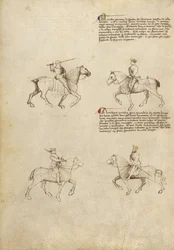 Equestrian Combat with Sword