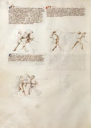 Combat with Dagger and Staff