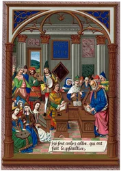 King Rene and His Musical Court, 15th Century, 1870