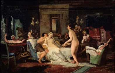 Eve-of-the-wedding Party in a Bath