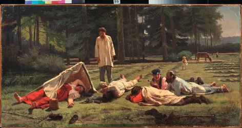 Rest at the Hay Harvest