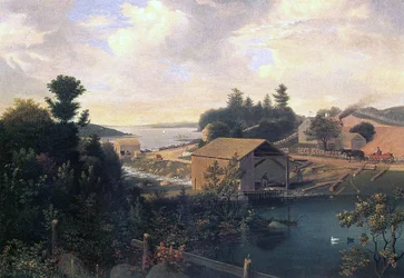 The Mill at Lanesville, 1849