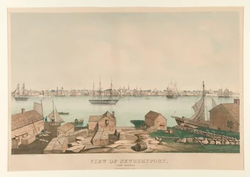 View of Newburyport (from Salisbury)