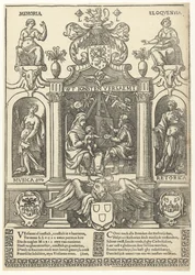 Coat of Arms of the Antwerp Guild of Saint Luke