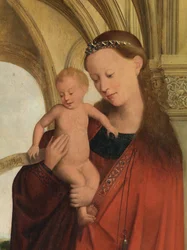 Madonna with Petrus Wijts (detail)