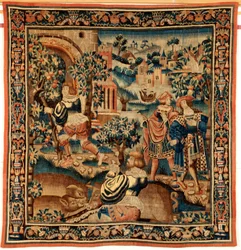 Flemish Tapestry. 16th Century.