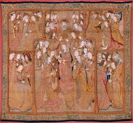 The Coronation of the Virgin (detail)