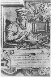 Gerard Mercator Engraved for Inclusion in the Mercator and Hondius Series of Atlases