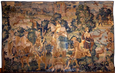 Hunting tapestry